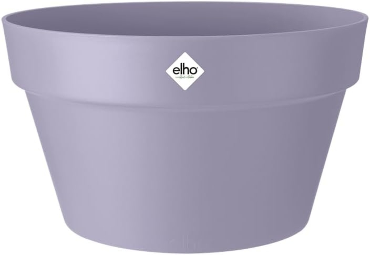 elho Loft Urban Schale 35 - Blumentopf für Außen - Ø 34.5 x H 20.2 cm - Lila/Lavendel Lila Bild 1
