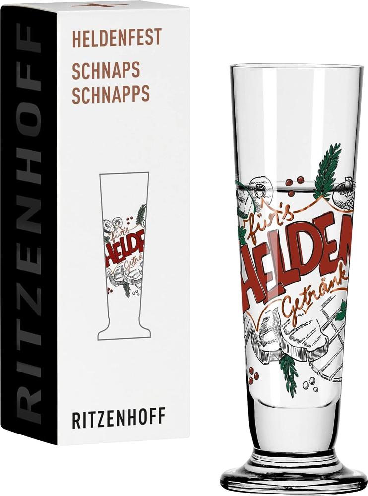 Ritzenhoff 1061013 Schnapsglas #13 HELDENFEST Henrike Stein 2022 Bild 1