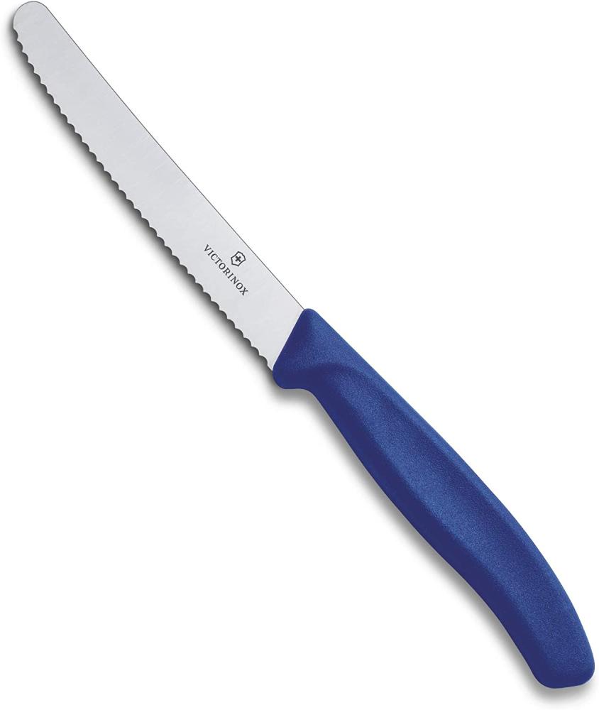 Victorinox Tomatenmesser Swiss Classic blau Bild 1