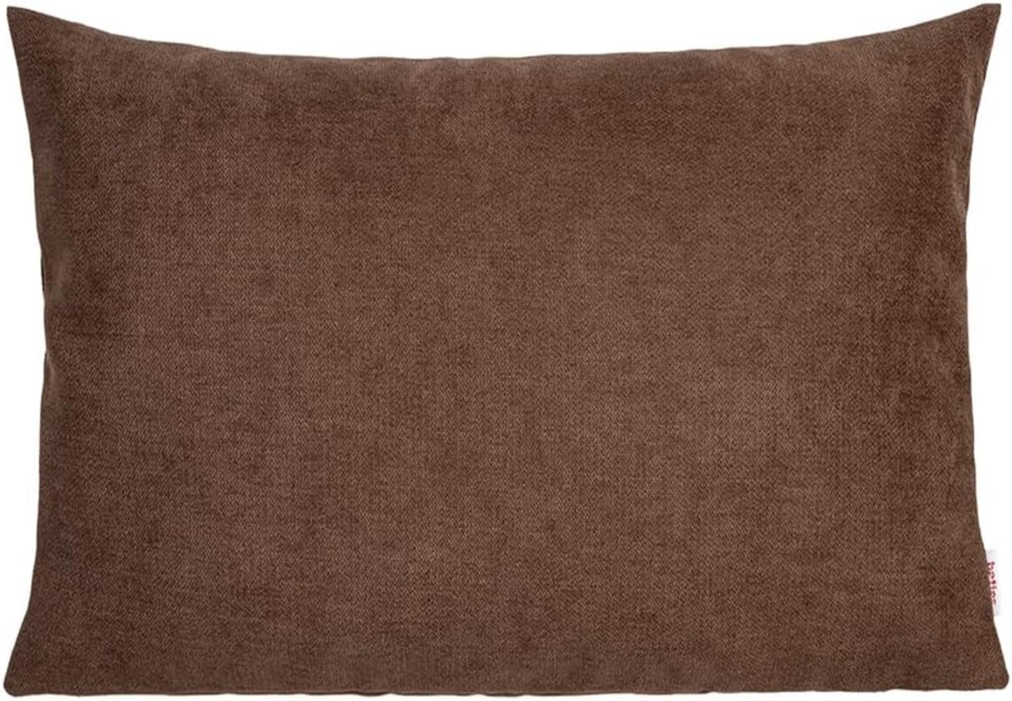 beties Kissenhülle FarbTon, (1 Stück), Chenille-Haptik in Raumausstatter Qualität ca. 25x35 cm kaffee-braun Bild 1