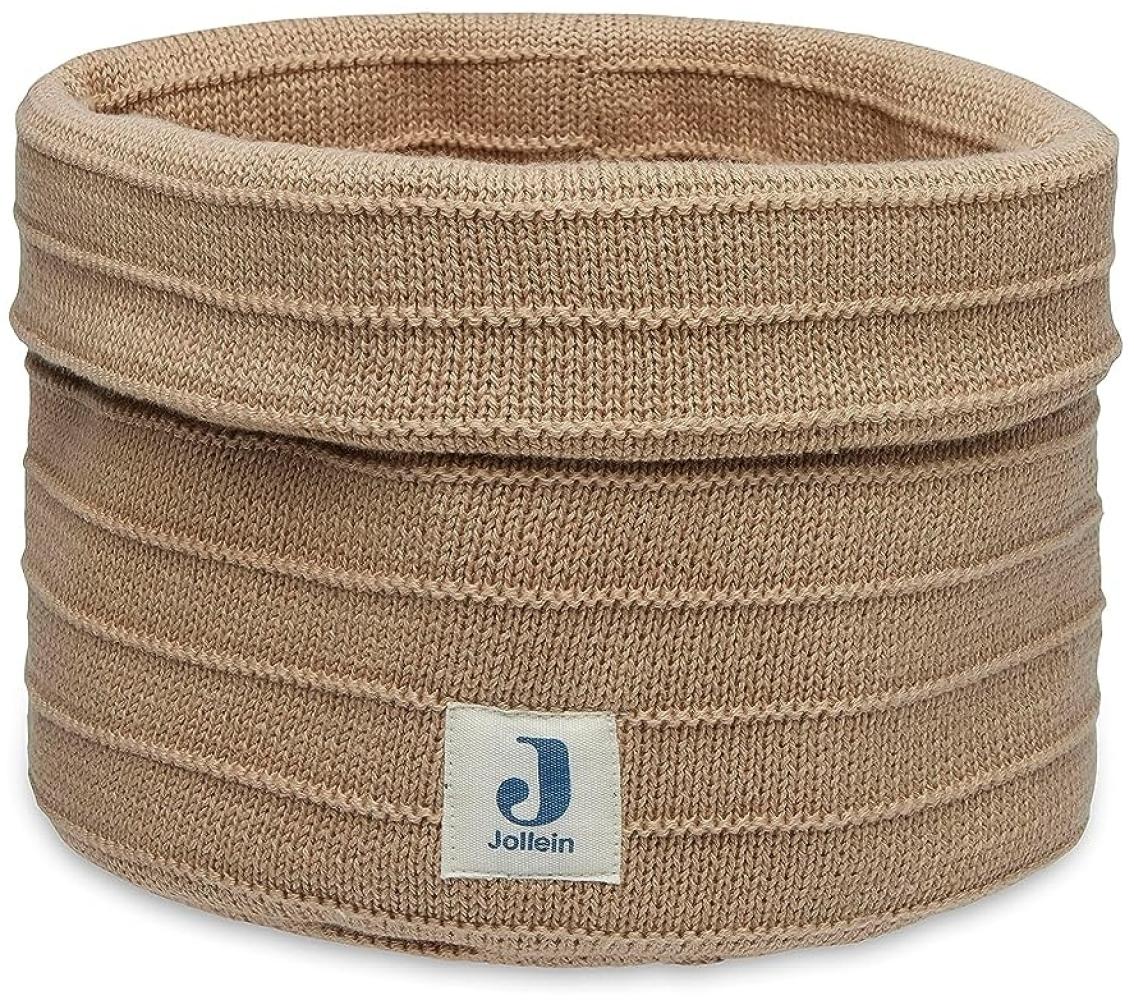 Jollein Pure Knit Kommodenkörbchen Biscuit Braun Bild 1