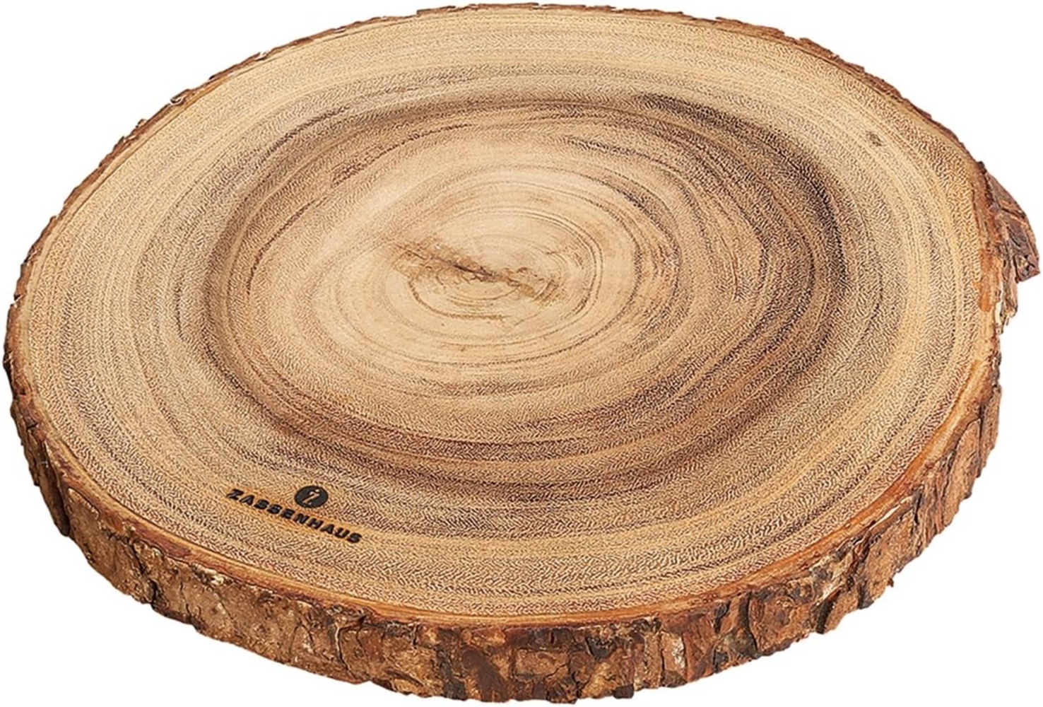 Servierplatte, Akazie Ø 32 cm Bild 1