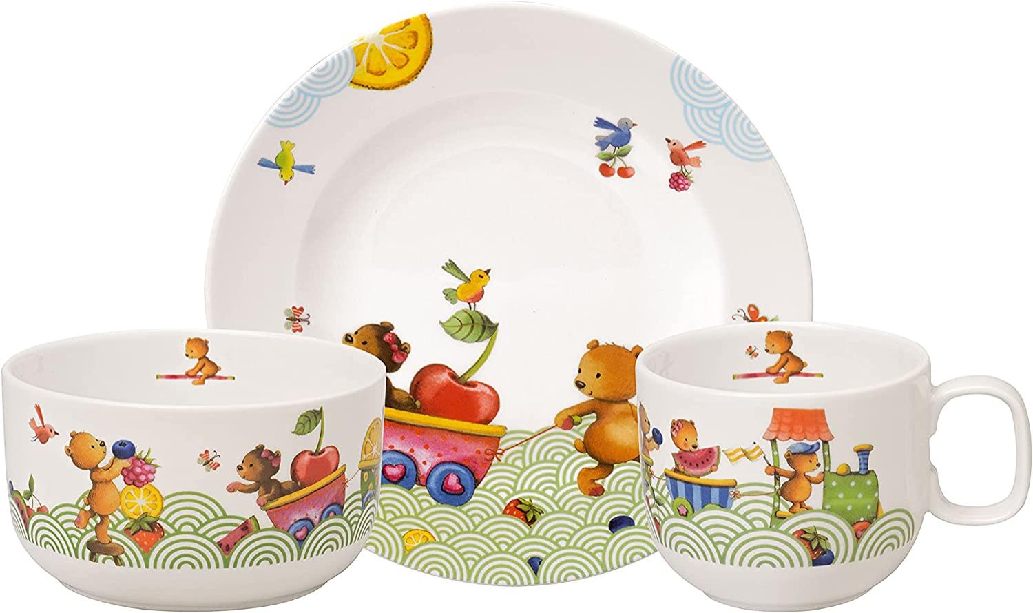 Villeroy & Boch HUNGRY AS A BEAR Kindergeschirrset 3-tlg Bild 1