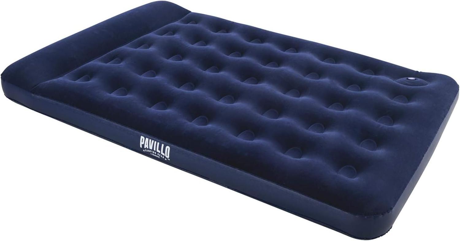 Pavillo™ Luftbett Blue Horizon Step mit interner Fußpumpe Double XL/Lo 191 x 137 x 28 cm Bild 1