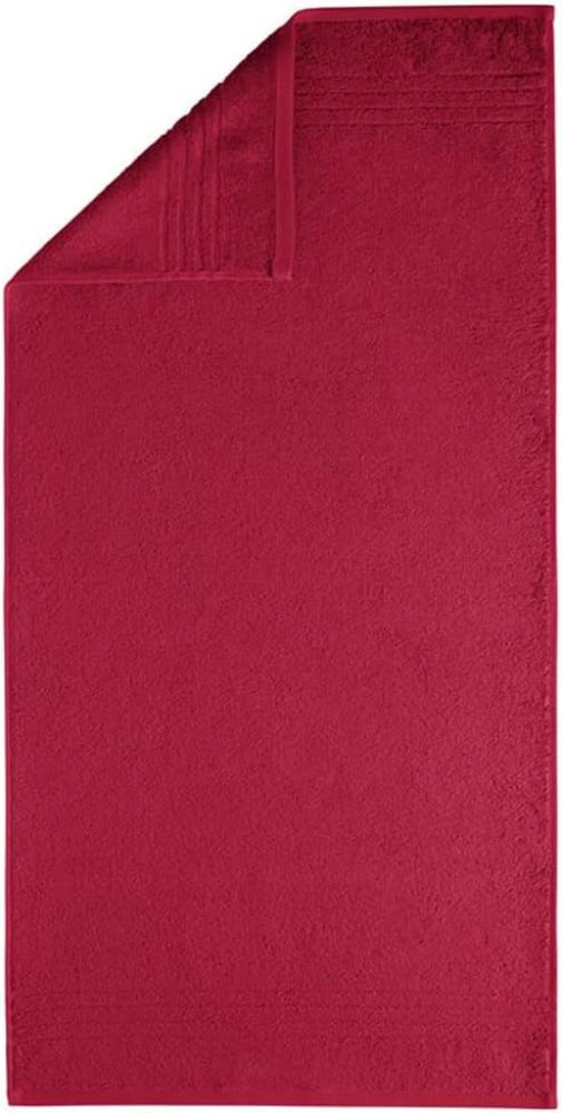 Madison Seiftuch Waschtuch 30x30cm rot 500g/m² 100% Baumwolle Bild 1