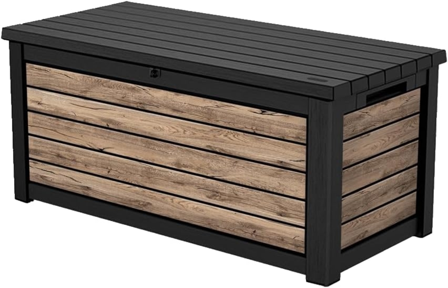 Keter Gartenbox "NORTHWOOD" 623L 157x72x69cm Deckel bis 270kg belastbar, abschließbar Bild 1