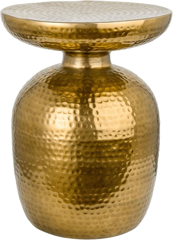 riess-ambiente Beistelltisch ORIENT 50cm gold, Hammerschlag Design · Metall · Handarbeit · orientalischer Stil Bild 1