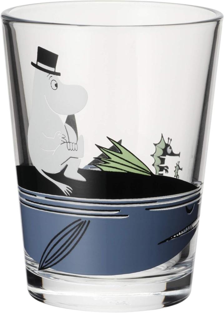 Arabia Moomin Trinkglas 22 cl Moominpappa Bild 1