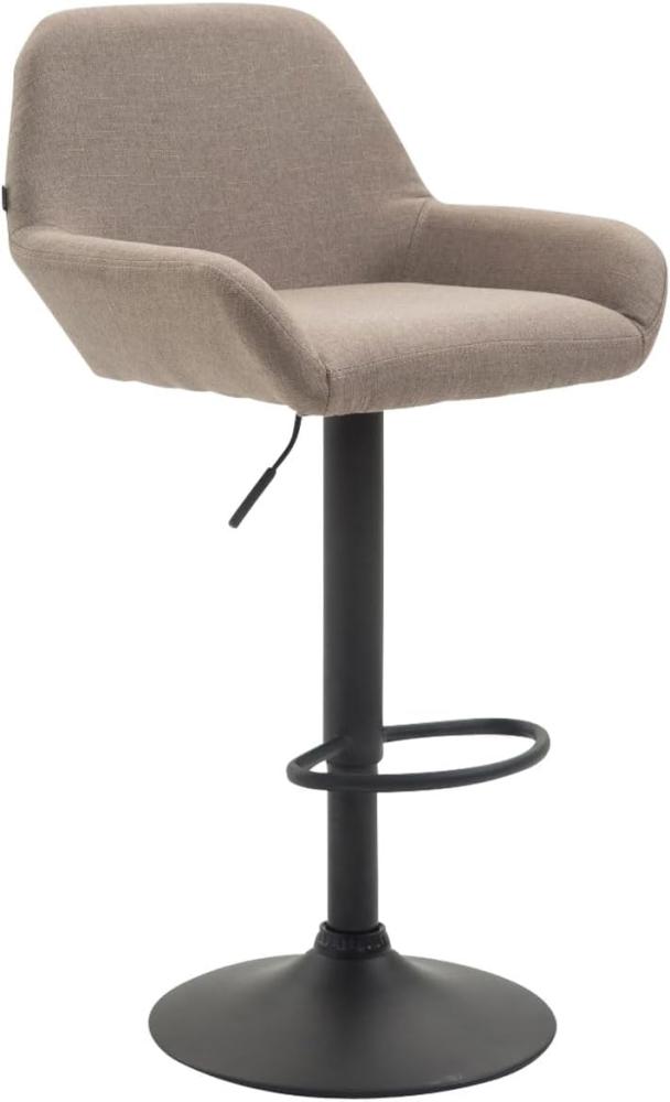 Barhocker Braga Stoff B taupe Bild 1