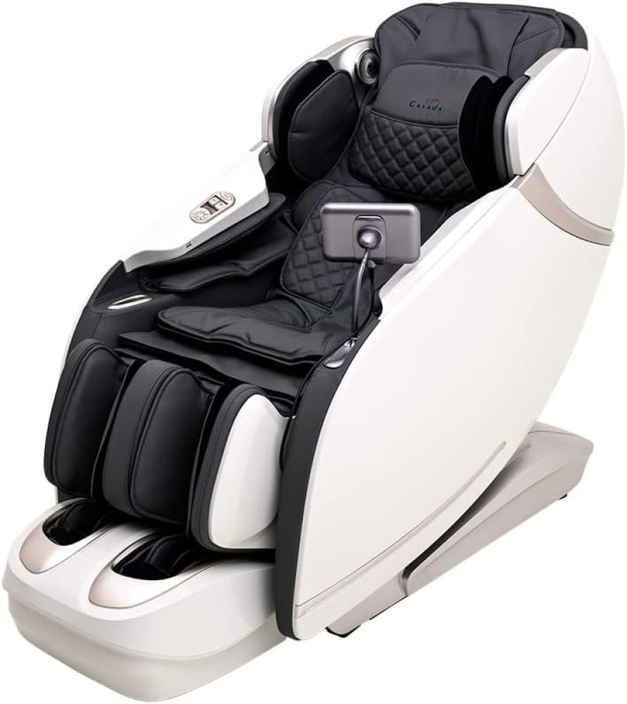 Casada Skyliner II Massagesessel - Kunstleder - Weiß-Grau Bild 1