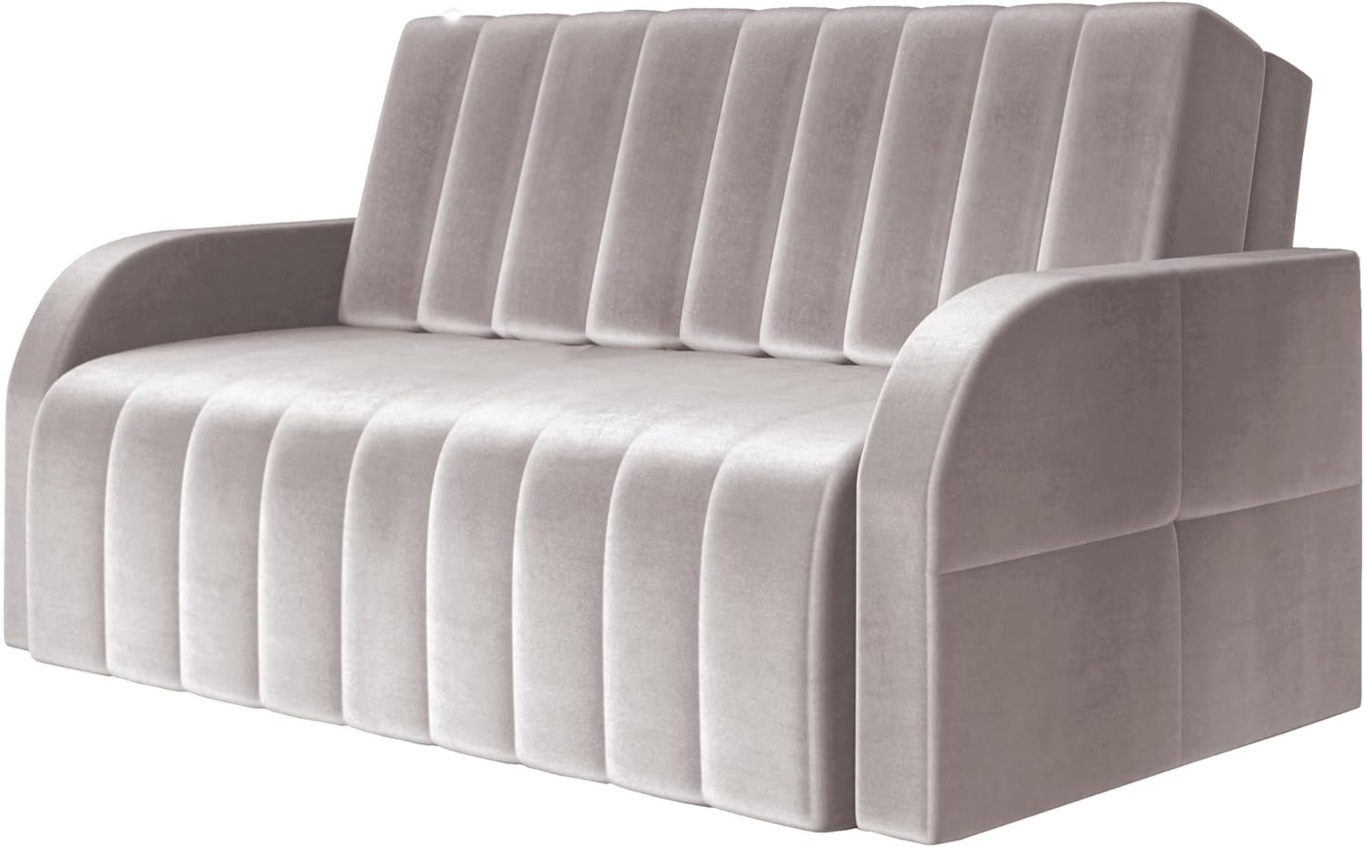 MOEBLO Kindersofa aus Samt MONTANA 120, Schlafsessel Sofa Sessel Jugendsofa Schlafsofa 2-Sitzer Gästebett mit Schlaffunktion, mit Bettkasten, mit Relaxfunktion Bild 1