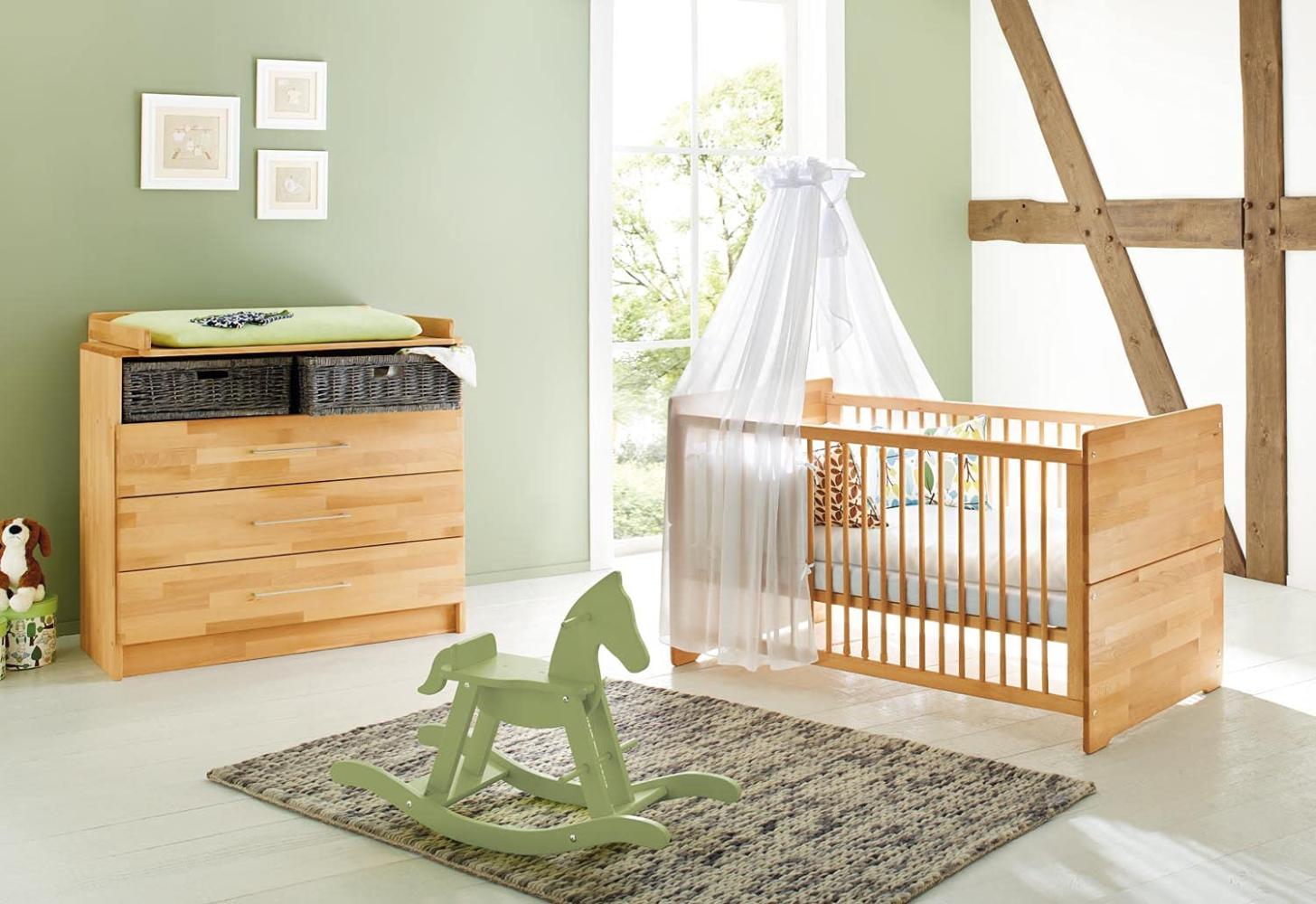 Pinolino 'Natura' 2-tlg. Babyzimmer-Set natur Bild 1