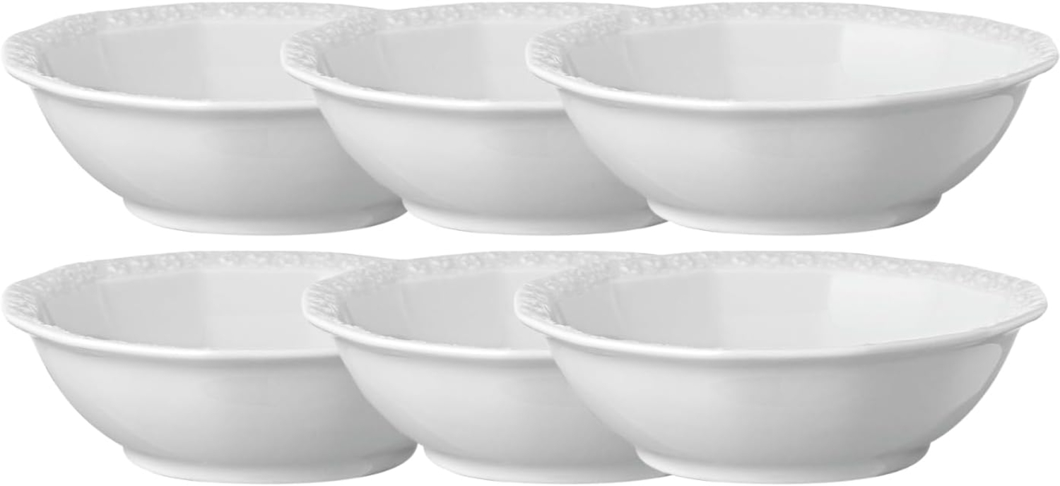 Rosenthal Geschirr-Set Maria Weiss Müslischalenset 17 cm 6tlg, Porzellan Bild 1