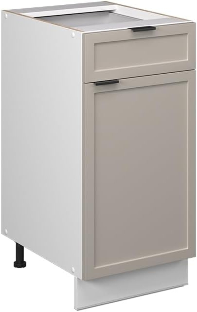 Vicco Küchenschränke Fame-Line, GrauBeige, 40 cm ohne Arbeitsplatte Bild 1