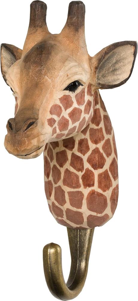 Wildlife Garden Kleiderhaken Kleiderhaken aus Holz - Giraffe, Tierkopf Bild 1