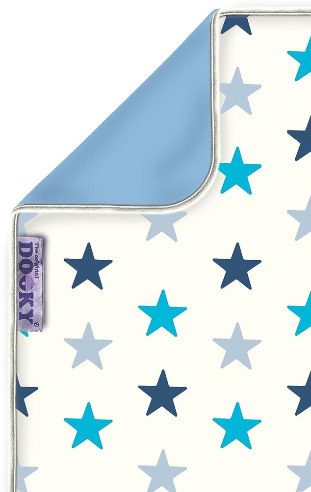 Dooky Decke Blue Stars 70 x 85 cm Babydecke Bild 1