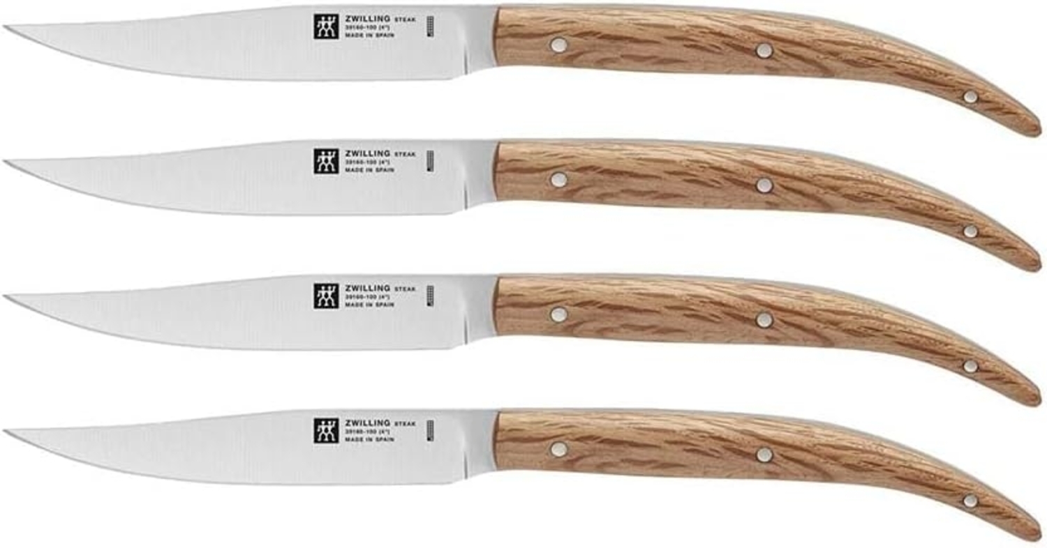 ZWILLING Steakmesserset 4-tlg, Natur Bild 1