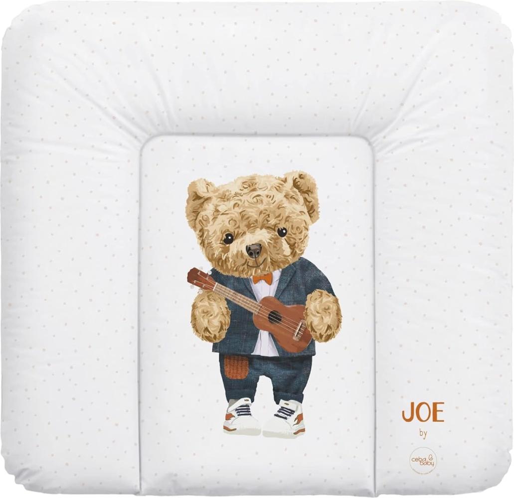 Ceba Baby Wickelauflage weiche Wickelunterlage Baby Wickeltischauflage Abwaschbar 75x70 cm - Joe Bild 1
