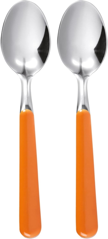 Excèlsa Trendy 2 Stück Kaffee-Löffel, Orange Bild 1