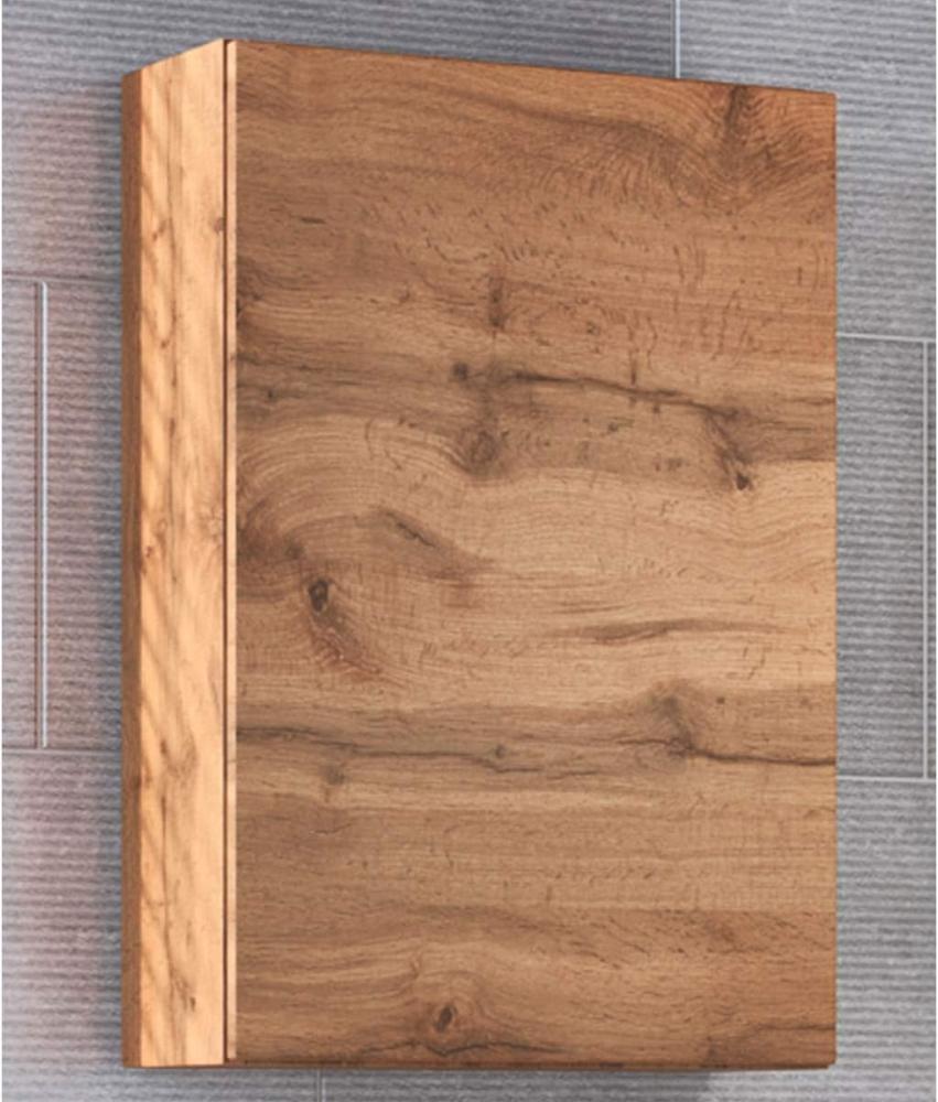 Hängeschrank >Baabe I< in Wotan-Eiche aus MDF - 40x64x20cm (BxHxT) Bild 1