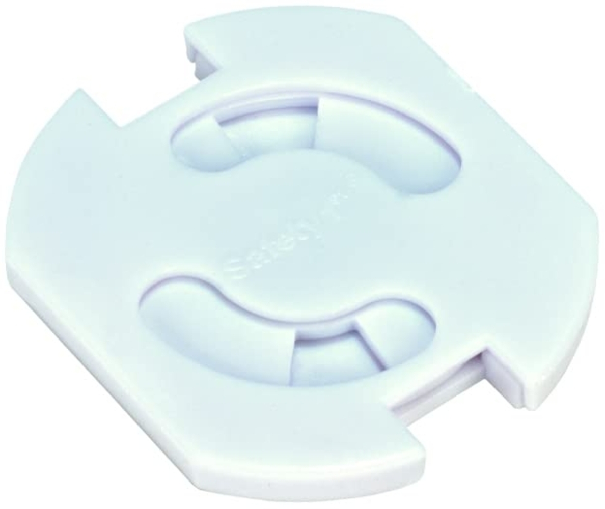 Safety 1st Steckdosenschutz zum Drehen 8 Stück Wei Bild 1