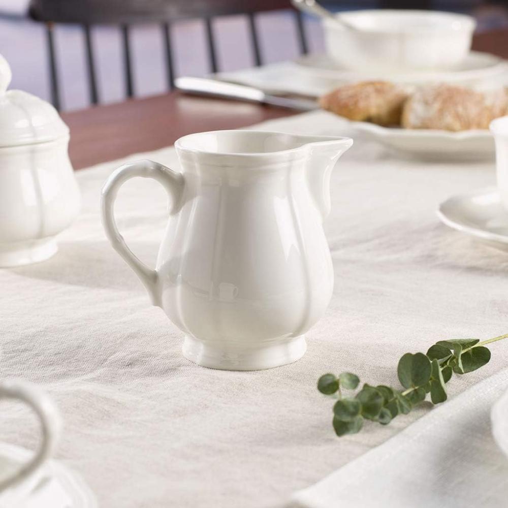 Milchkännchen 6 Pers. Manoir Villeroy und Boch Milch und Zucker - Mikrowelle geeignet, Spülmaschinenfest Bild 1
