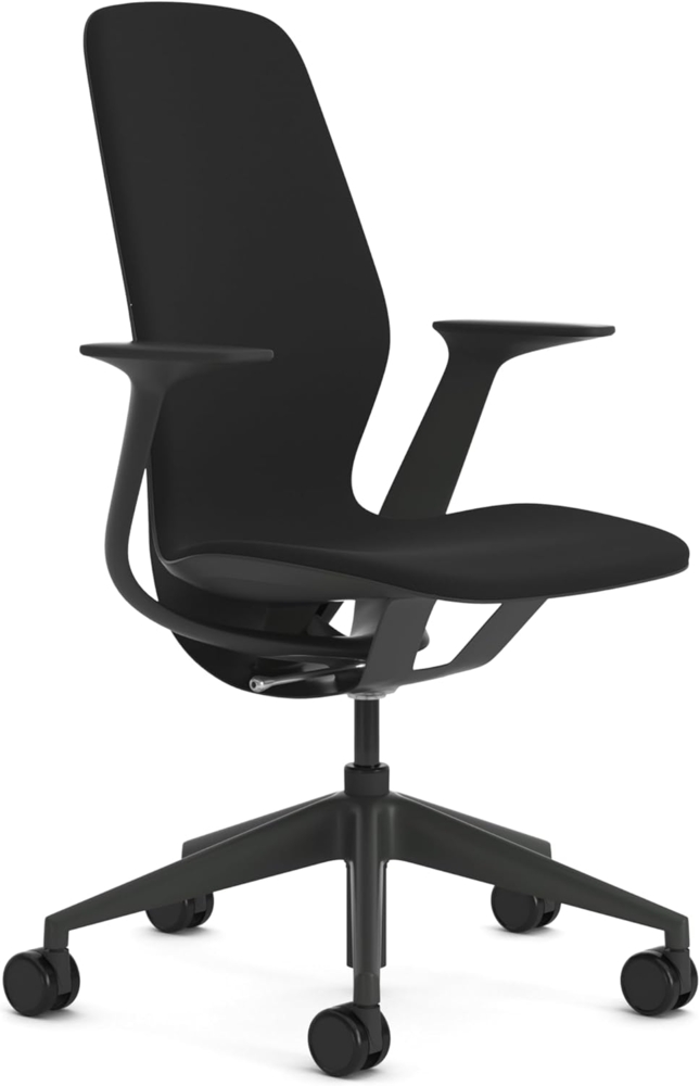 Steelcase SILQ Chair, Metal, Amsel/Schwarz Bild 1