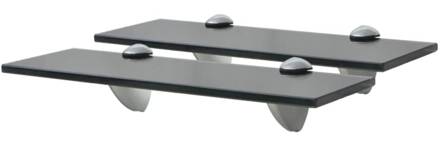 vidaXL Schwebende Regale 2 Stk. Glas 30x20 cm 8 mm [3051526] Bild 1