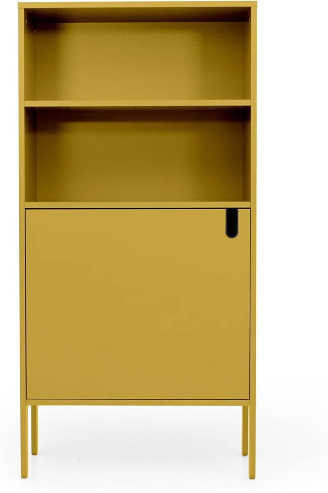 Tenzo UNO Schrank 1 Tür, MDF und Spanplatte, Lackiert, Senf, One size Bild 1