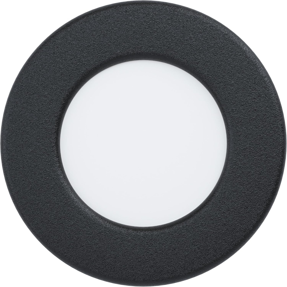 Eglo 99156 Einbauleuchte FUEVA 5 schwarz rund Ø:8,6cm 4000K Bild 1
