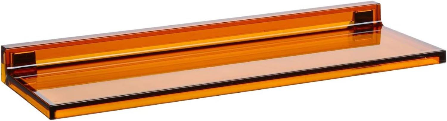 Kartell Shelfish, Amber, 15 x 4 x 45 cm Bild 1