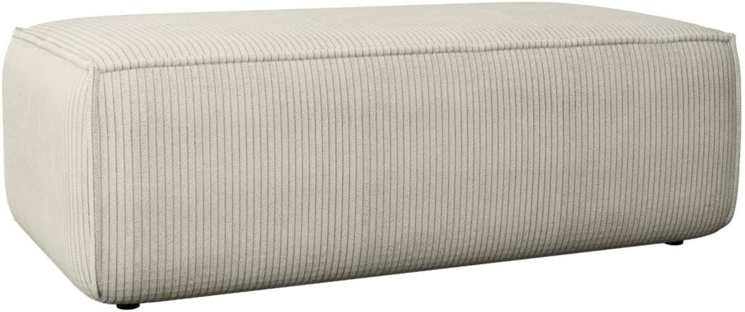 Vente-unique - Hocker - Cord - Beige - AMELIA Bild 1