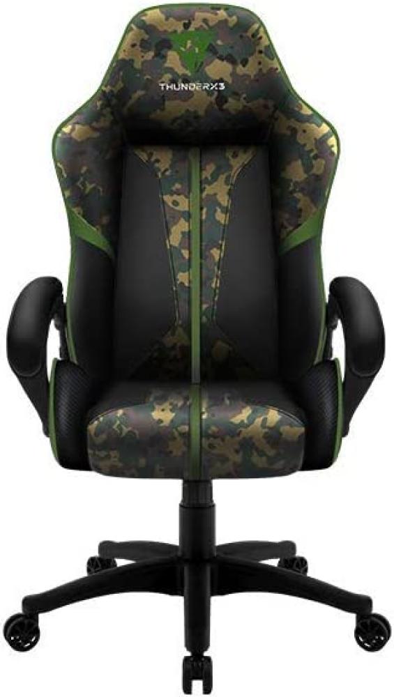 ThunderX3 BC1 Camo Universal-Gamingstuhl Camouflage, Grün Bild 1