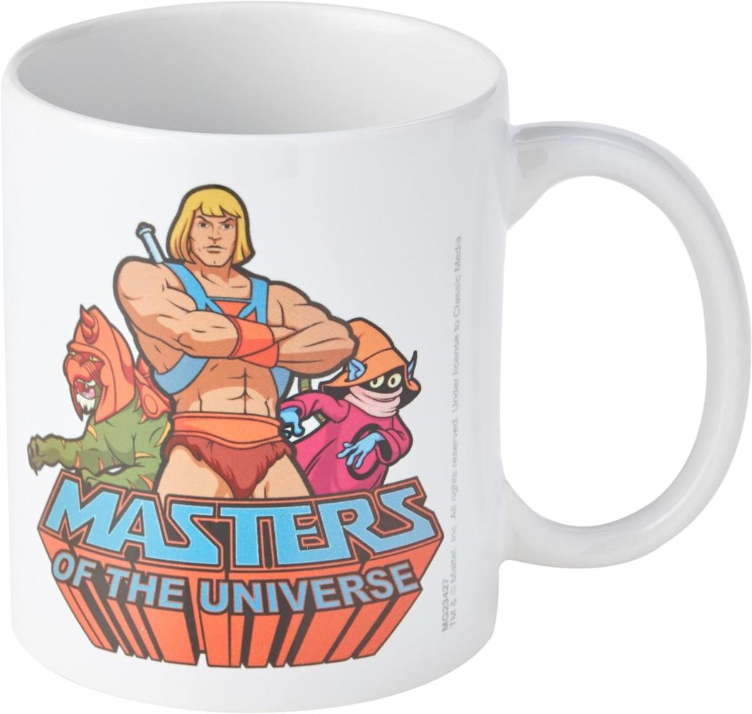 Pyramid International Masters of Universe I Have The Power Keramikbecher, Keramik, Mehrfarbig, 8. 5 x 12 x 10. 5 cm Bild 1