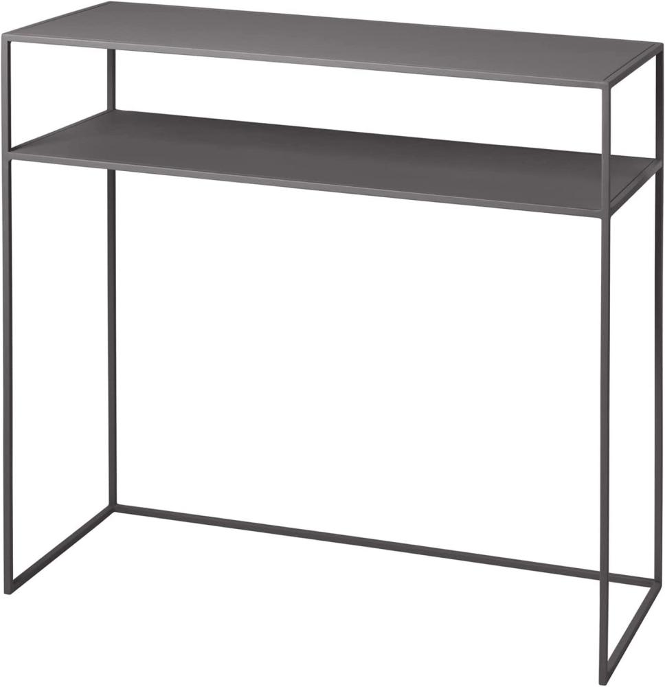 Blomus FERA Sideboard, Regal, Wandregal, Stahl pulverbeschichtet, steel gray, 35 x 85 x 80 cm, 65986 Bild 1