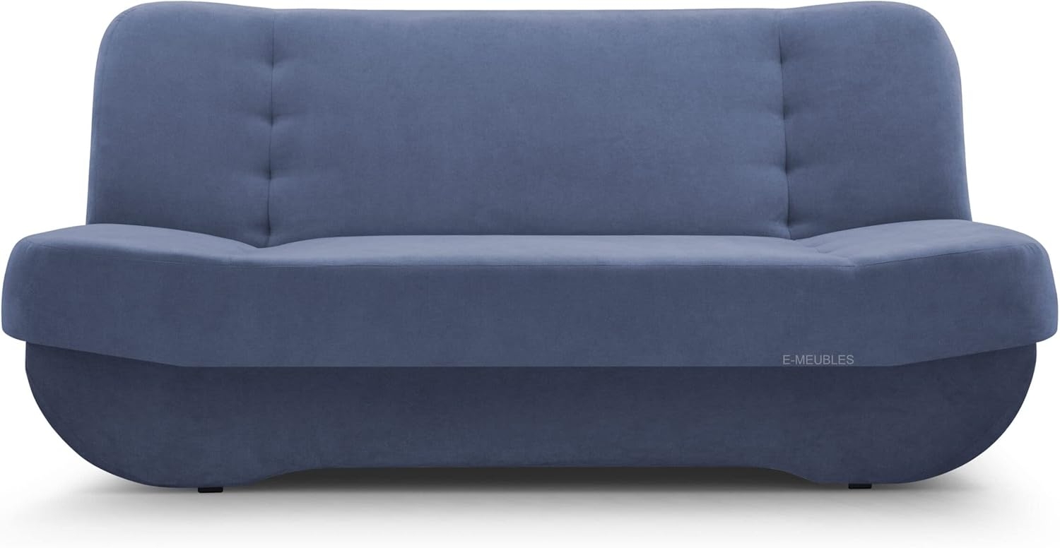 MOEBLO Schlafsofa Pafos, Sofa Kippsofa Klappsofa Clic-Clack, mit Schlaffunktion, mit Bettkasten Bild 1