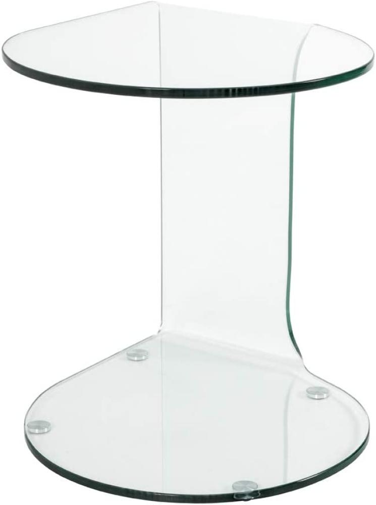 Beistelltisch Glas, ca. 47 x 51 x 45 cm Bild 1