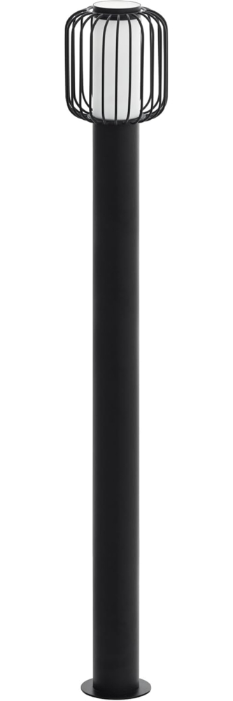 Eglo 98724 Stehleuchte RAVELLO schwarz weiß Ø16,5cm H:110cm IP44 Bild 1