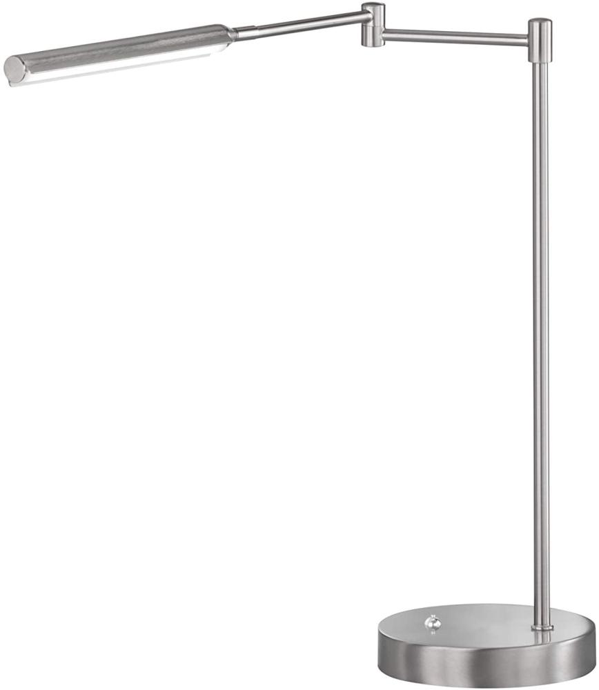 Fischer & Honsel 50380 LED Tischleuchte Nami nickelfarben matt 49cm tunable white Bild 1