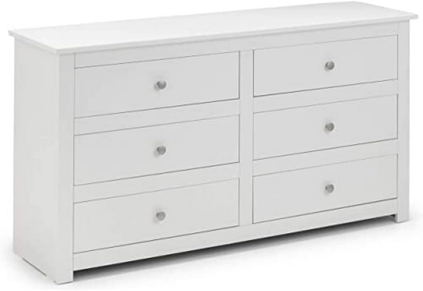 Julian Bowen Radley Kommode mit 6 Schubladen, Surfweiß Bild 1