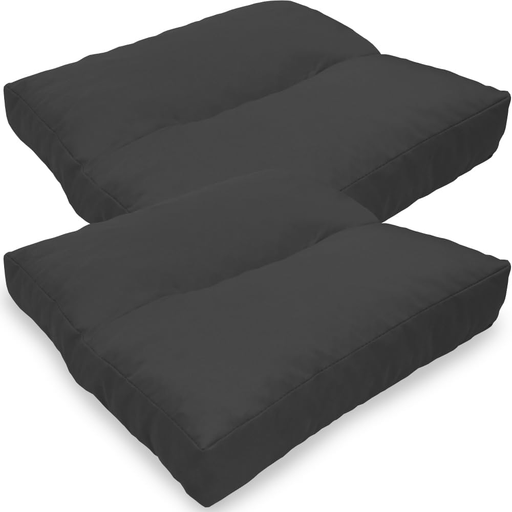 NYVI Sitzkissen Loungekissen SunLounge Outdoor Sitzkissen Sitzauflage Stuhlkissen, Wasserabweisend, Schmutzabweisend, Bequem, für Stühle, Bänke, Boden Bild 1