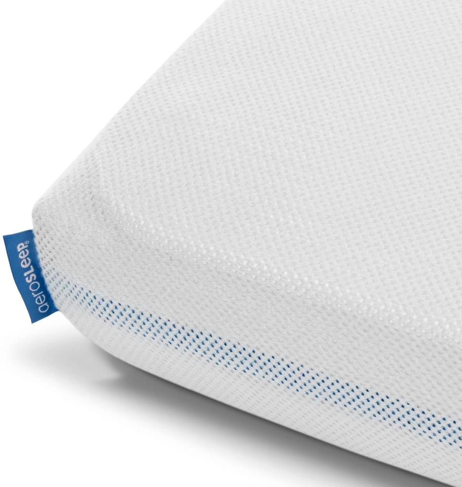 Aerosleep Spannbettlaken Nuna Sena 92 x 66 cm Weiß Bild 1