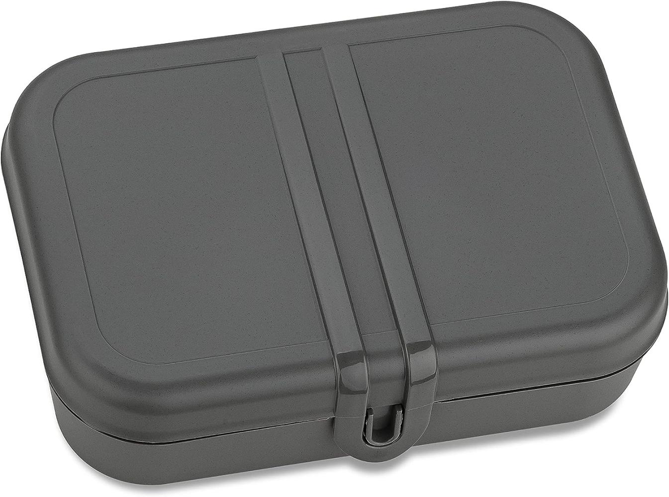 KOZIOL Lunchbox mit Trennsteg PASCAL L nature ash grey Bild 1