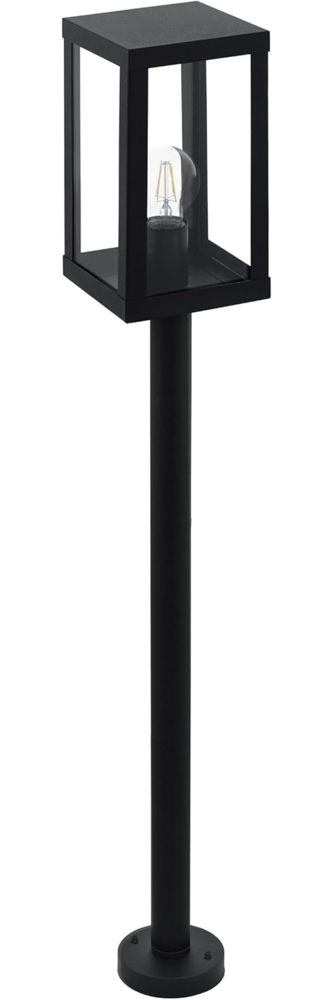 Eglo 94833 Stehleuchte 1-flammig E27 SCHWARZ/KLAR ALAMONTE 1 Bild 1