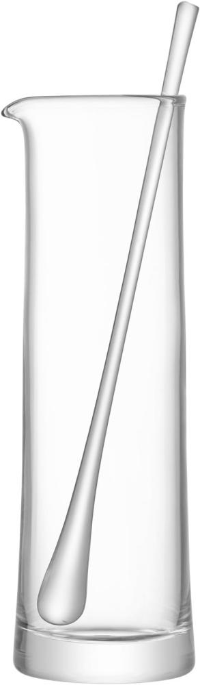 LSA International Cocktailglas und Rührstab, für Gin und Cocktails, transparent, 1,1 Liter Bild 1