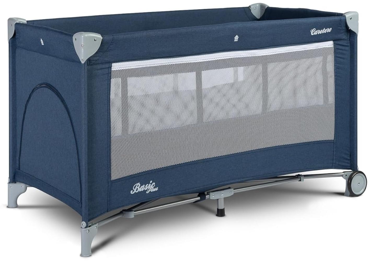 TERO-3935 Reisebett Basic Plus marine, Blau Bild 1