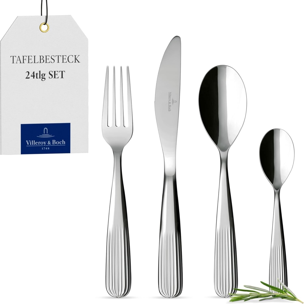 Villeroy & Boch Rose Garden Tafelbesteck 24-teilig Bild 1
