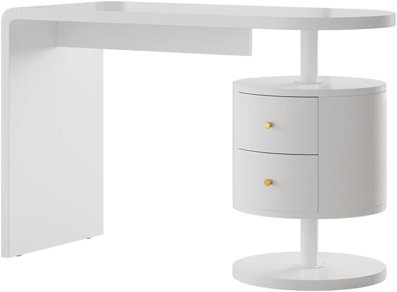 Vicco Schminktisch Lara Weiß Hochglanz 120 cm Bild 1