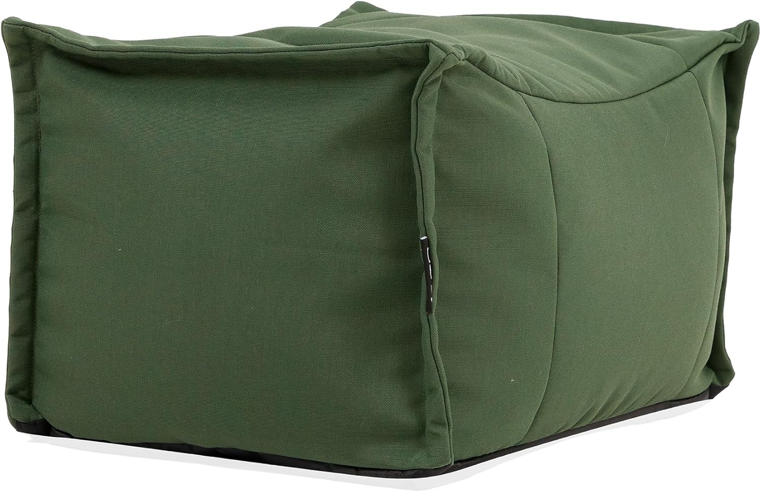 icon Sitzsack Fußhocker aus Olefin „Bud“, mit Füllung, Made in Germany, Sitzhocker, Sitzkissen, Fußstütze, Fußhocker Bild 1