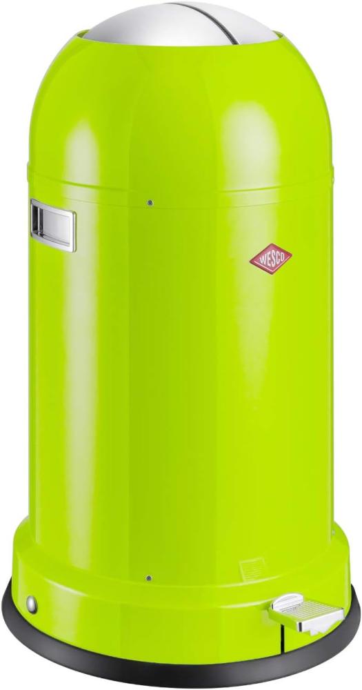 Wesco Abfalleimer Kickmaster Classic Line Soft 33 Liter limeyellow Bild 1